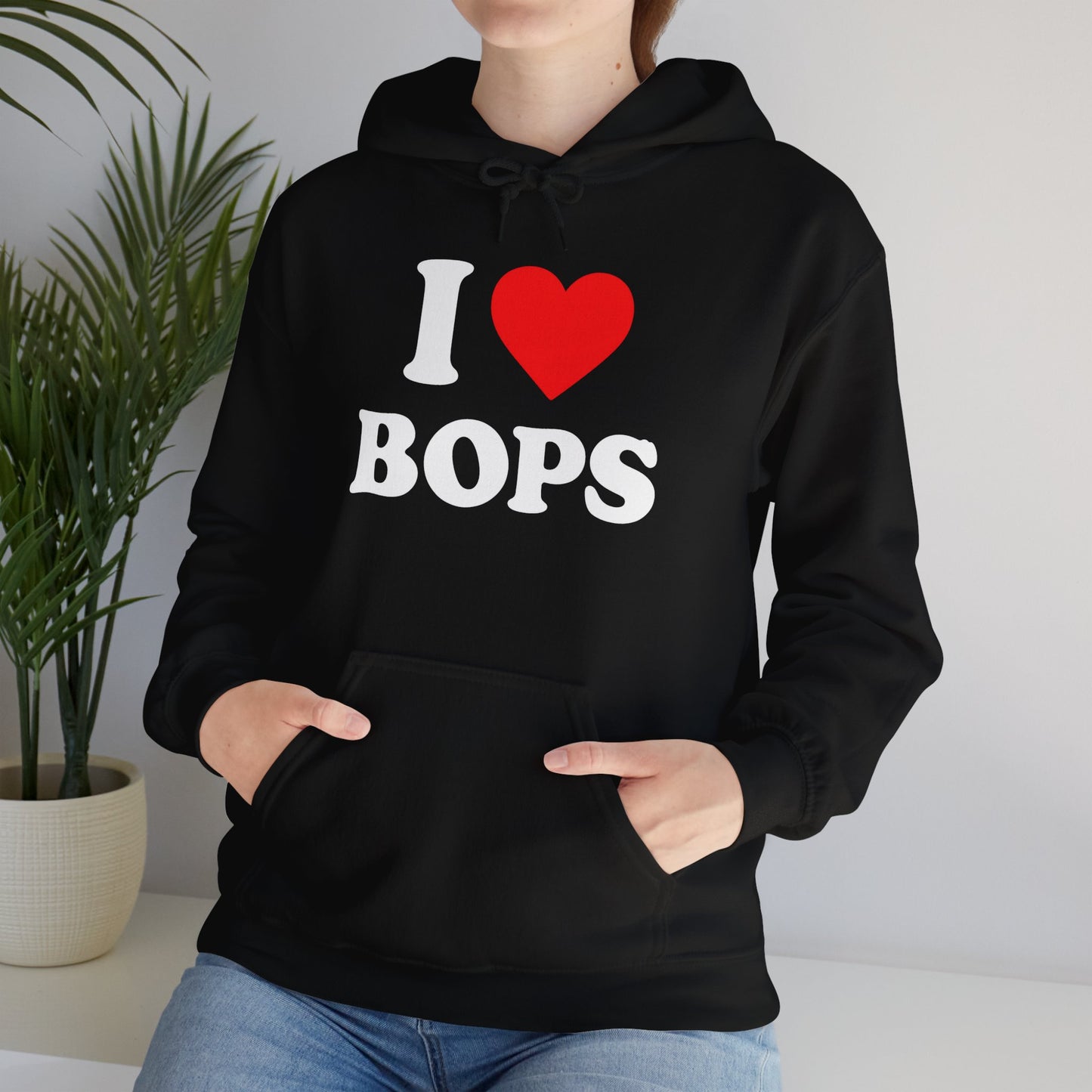 I Love Bops Hoodie
