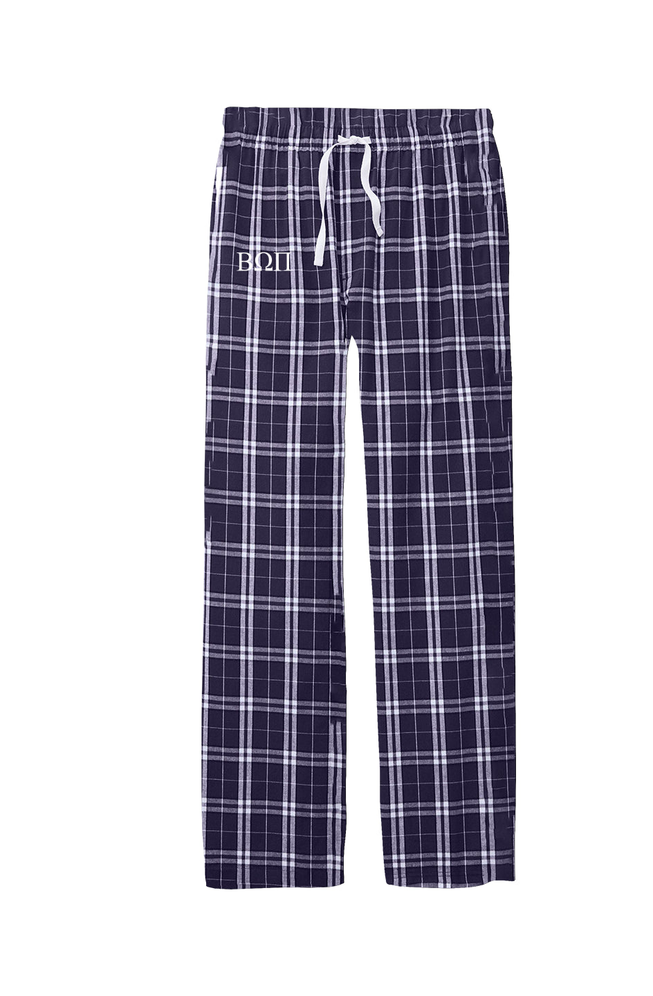 Mens Flannel Plaid Pant